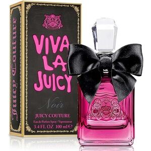 Juicy Couture Viva La Juicy Noir Perfume - Pink with Black Bow 1.7fl oz